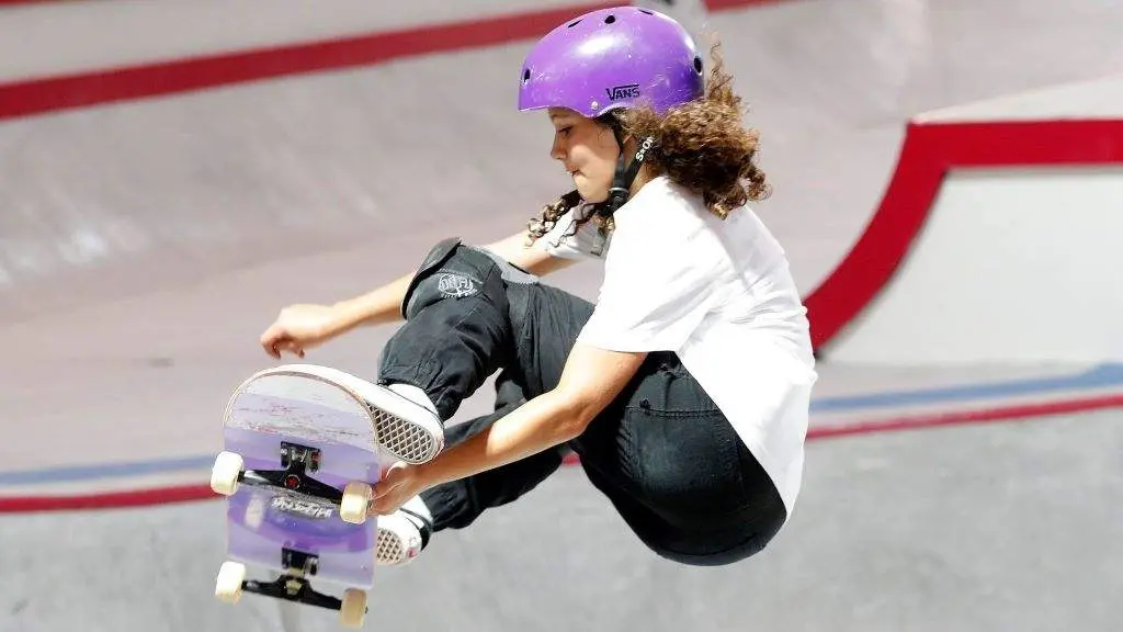 A 'skater' coru&ntilde;esa Julia Benedetti. (Foto: COE)