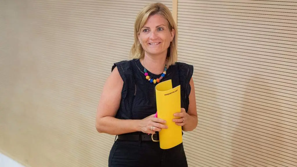 A portavoz de ERC, Raquel Sans. (Foto: Lorena Sop&ecirc;na / Europa Press)