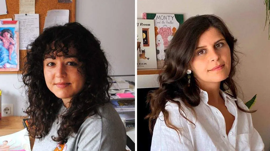 Sandra Lodi e Laura Su&aacute;rez. (Foto Deputaci&oacute;n da Coru&ntilde;a)