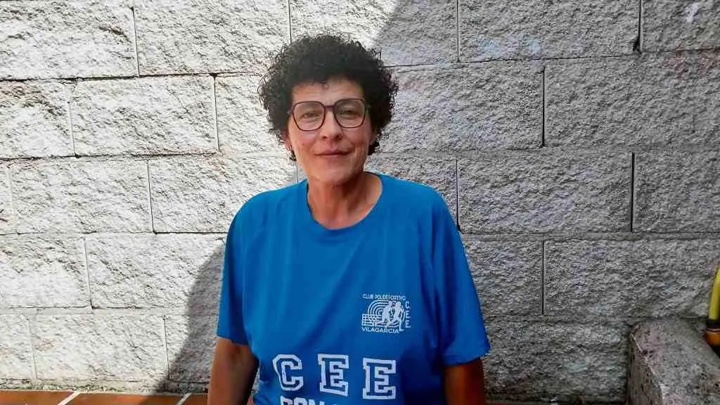 A monitora de teatro Loli Maneiro &eacute; desde hai sete anos a respons&aacute;bel do grupo Con Eles. (Foto: N&oacute;s Diario)