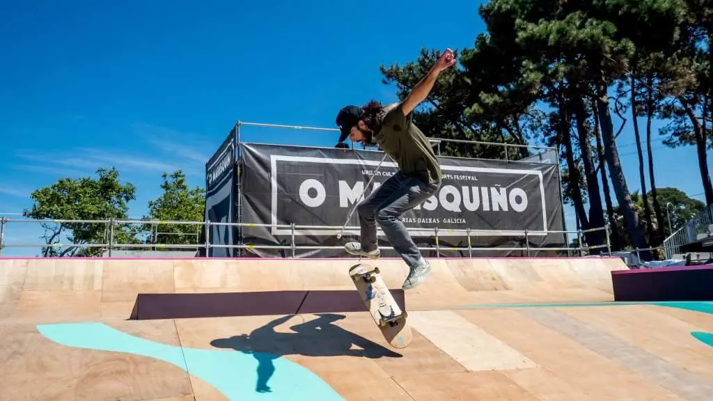 O skater Marcelo Lusardi, co&ntilde;ecido nas redes como 'the blind rider'. (Foto: O Marisqui&ntilde;o)