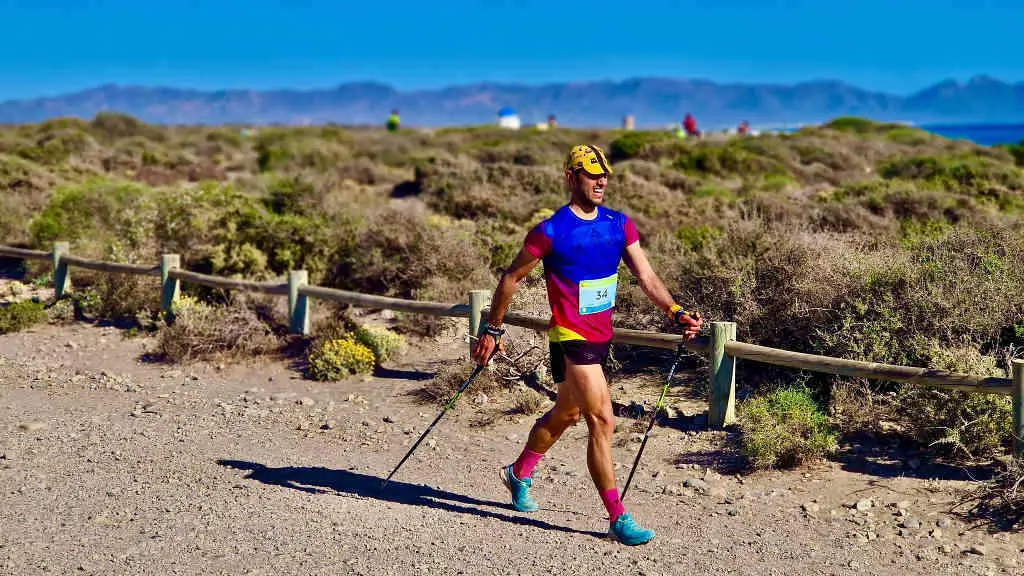 Alberto Fidalgo competindo en Almer&iacute;a, Andaluc&iacute;a (Foto: N&oacute;s Diario).