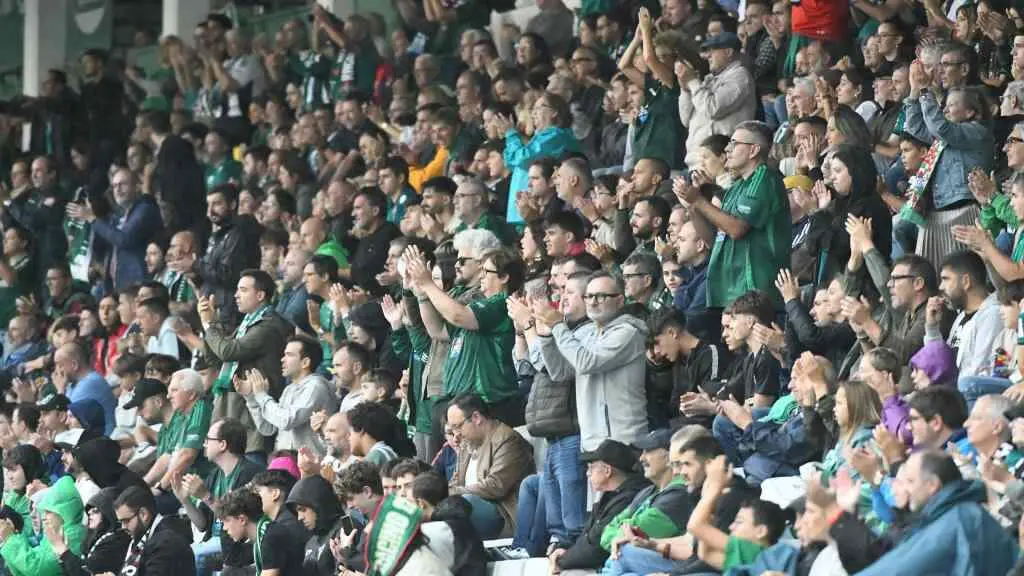 A grada da Malata no 105 aniversario do Racing Club Ferrol. (Foto: Racing Club Ferrol)