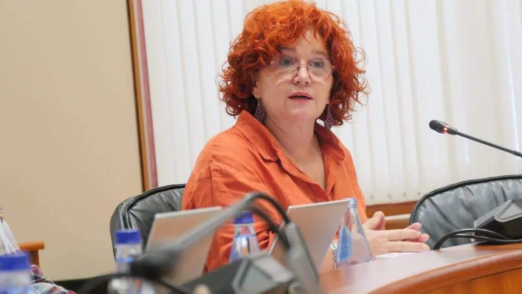 A deputada do BNG Montse Prado. (Foto: N&oacute;s Diario)