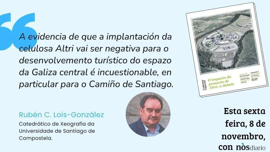 Rub&eacute;n C. Lois-Gonz&aacute;lez &eacute; unha das 11 persoas expertas que participan neste caderno especial de debate sobre Altri.
