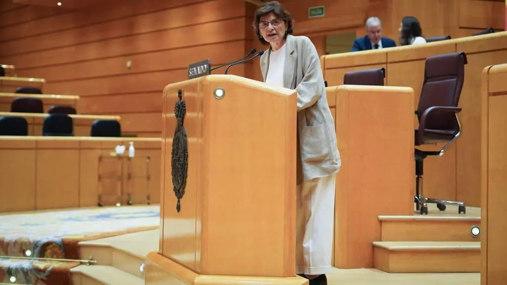 Carme da Silva no Senado. (Foto: N&oacute;s Diario)