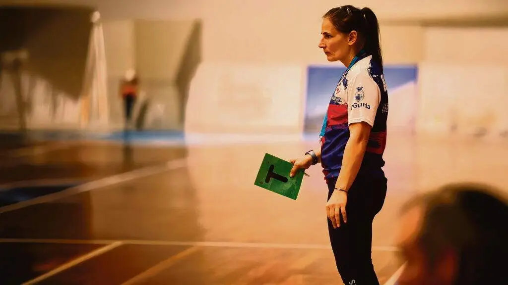 A adestradora lusa Ana Seabra levou o Atl&eacute;tico Guard&eacute;s ao liderado indiscut&iacute;bel esta tempada. (Foto: SportCoeco)
