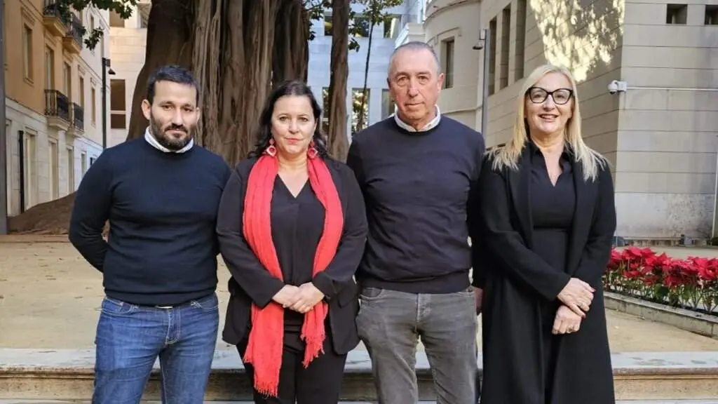 Marz&aacute;, Miranda, Baldov&iacute; e Amig&oacute;. (Foto: N&oacute;s Diario)