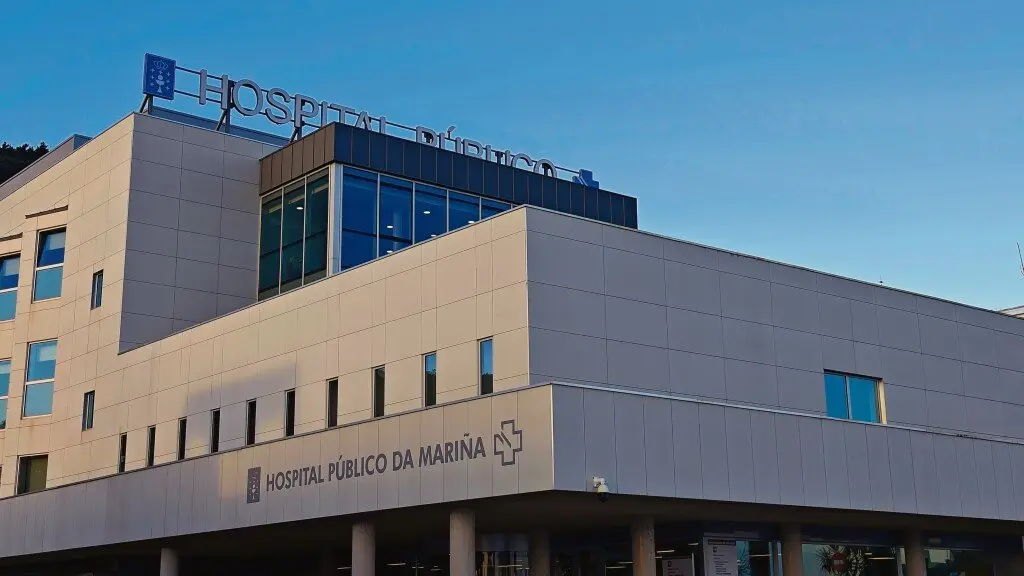 Hospital da Mari&ntilde;a, en Burela. (Foto: N&oacute;s Diario)