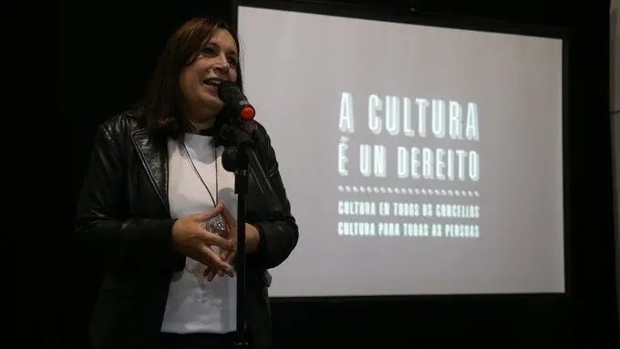 A deputada de Cultura da Deputaci&oacute;n da Coru&ntilde;a, Natividade Gonz&aacute;lez. (Foto: N&oacute;s Diario)