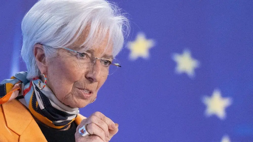A presidenta do Banco Central Europeo, Christine Lagarde. (Foto: Boris Roessler / DPA)