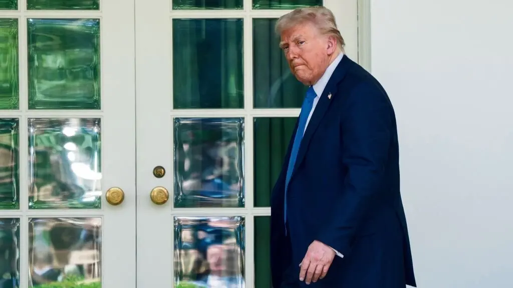 O presidente do Estados Unidos de Am&eacute;rica, Donald Trump, na Casa Branca. (Foto: Chris Kleponis / Zuma Press / ContactoPhoto)