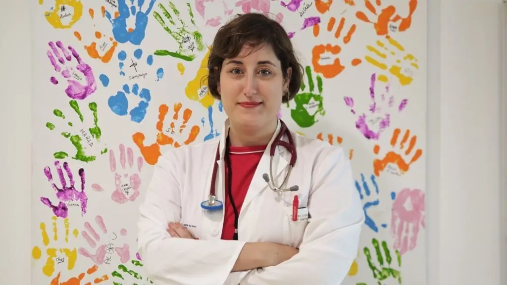 A doutora Raquel G&oacute;mez leva cinco anos traballando no Hospital da Mari&ntilde;a, no concello de Burela. (Foto: N&oacute;s Diario)