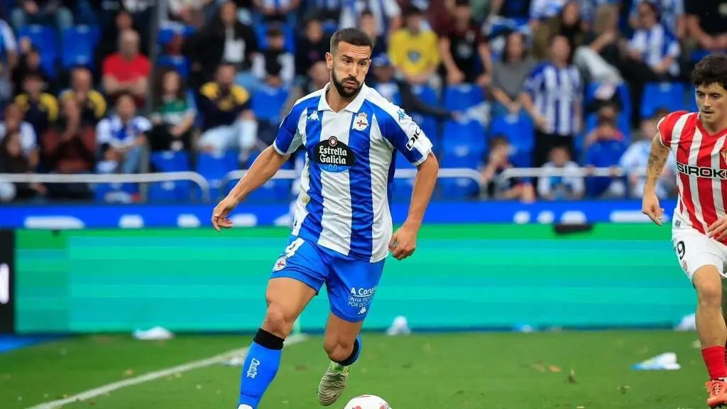 Pablo Mart&iacute;nez co D&eacute;por. (Foto: RC Deportivo)