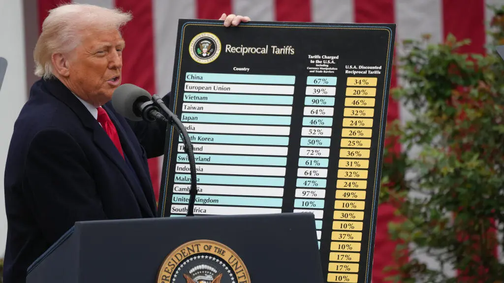 Donald Trump, presidente dos Estados Unidos. (Foto: Andrew Leyden / Zuma Press)