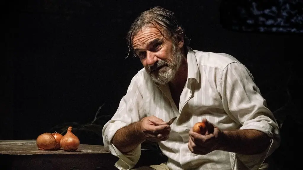 Gabriel Fern&aacute;ndez nunha escena de 'Galego'.