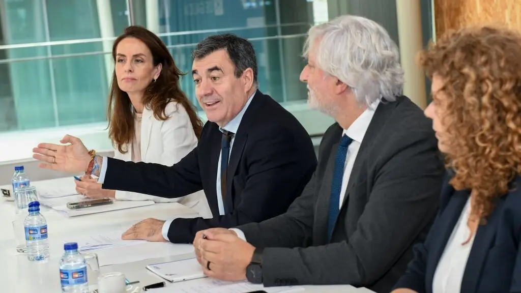 O conselleiro de Educaci&oacute;n, Rom&aacute;n Rodr&iacute;guez, esta cuarta feira 4 de xu&ntilde;o. (Foto: Xunta da Galiza)