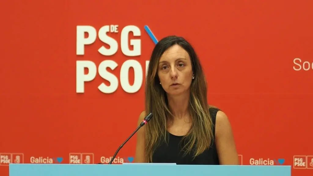 A deputada socialista Paloma Castro, esta quinta feira 5 de xu&ntilde;o. (Foto: N&oacute;s Diario)