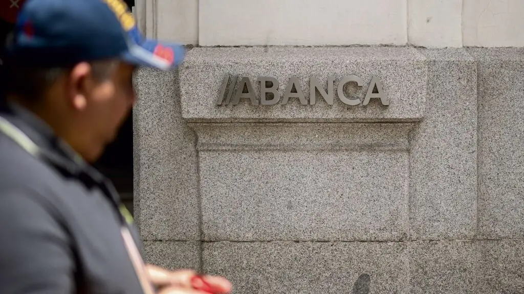 Oficina de Abanca en Madrid. (Foto: Europa Press)