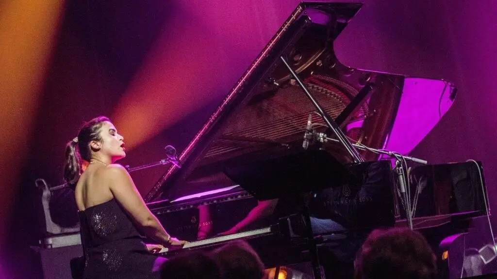 Champian Fultn en concerto. (Foto: Michel Piedallu)
