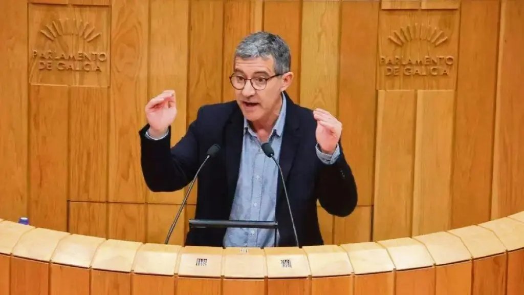 O deputado nacionalista Iago Tabar&eacute;s, este 9 de xullo. (Foto N&oacute;s Diario)