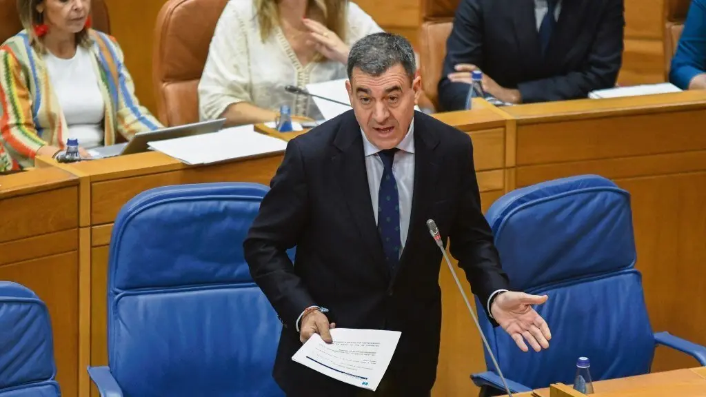 O conselleiro de Educaci&oacute;n, Rom&aacute;n Rodr&iacute;guez, o pasado 9 de xullo. (Foto: Europa Press)