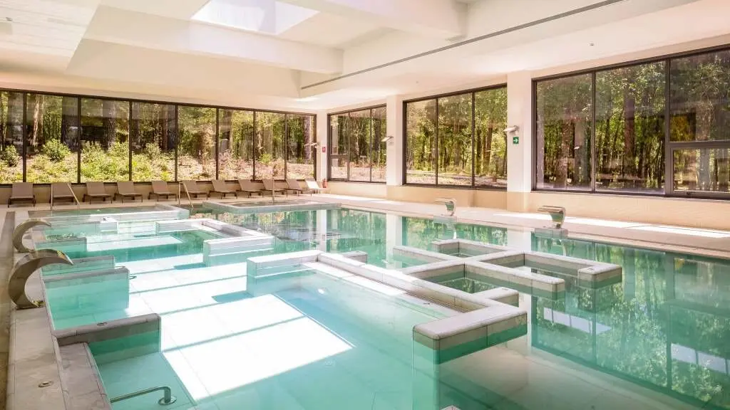Balneario de Guitiriz (A Terra Ch&aacute;). (Foto: Iberik)