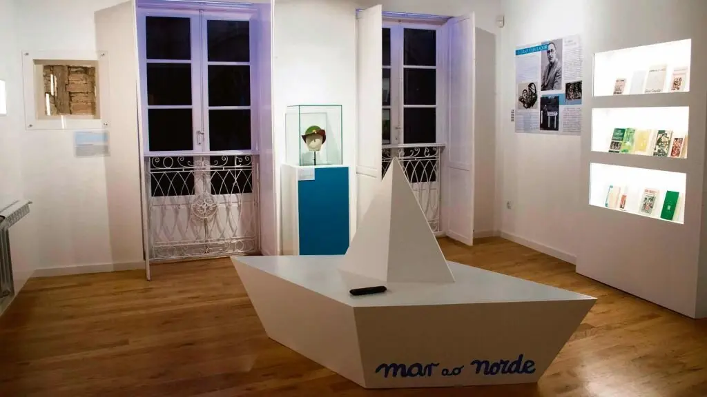 Segundo andar da Casa Museo, situada en Mondo&ntilde;edo (A Mari&ntilde;a). (Foto: Casa Museo de &Aacute;lvaro Cunqueiro)