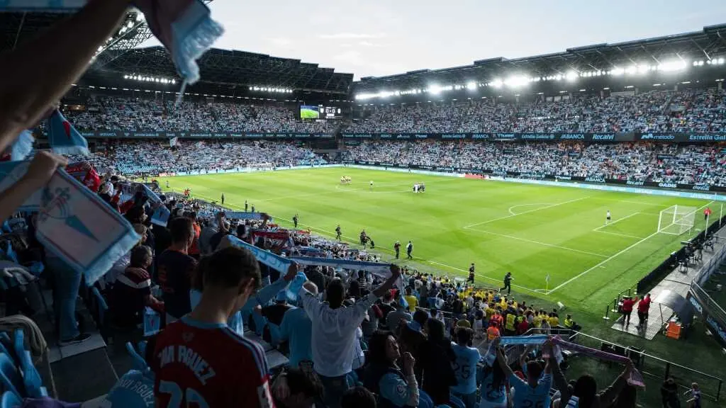 O Estadio de Bala&iacute;dos esta tempada pasada. (Foto: RC Celta)