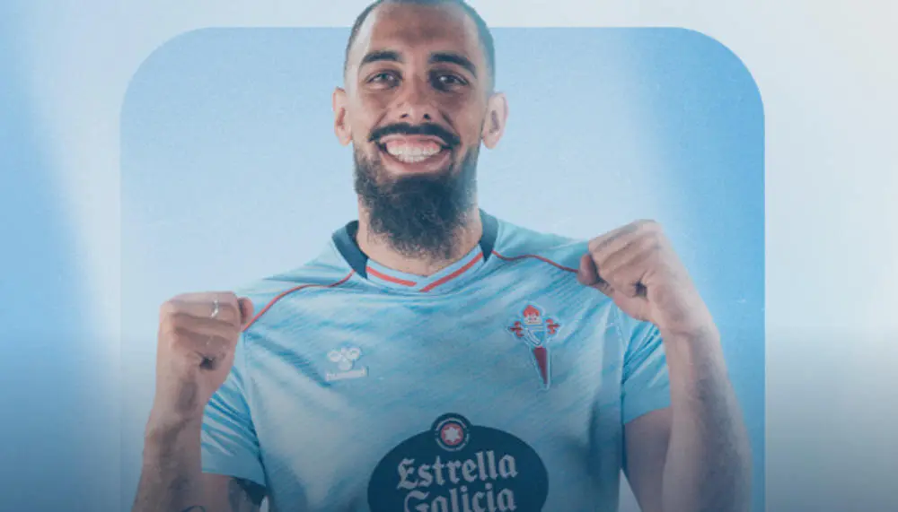 O celtista Borja Iglesias. (Foto: Celta)