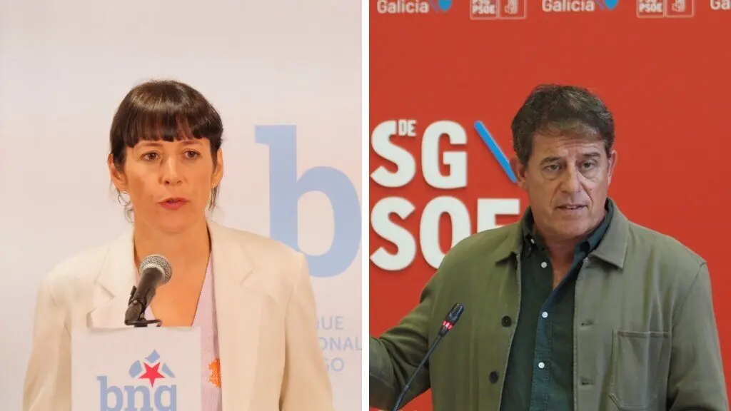 Ana Pont&oacute;n e Jos&eacute; Ram&oacute;n G&oacute;mez Besteiro. (Foto: N&oacute;s Diario)