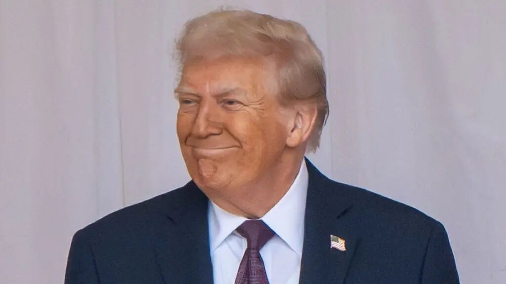 O presidente dos Estados Unidos, Donald Trump, a cuarta feira 17 de setembro. (Foto: Europa Press / Contacto / Cover Images)