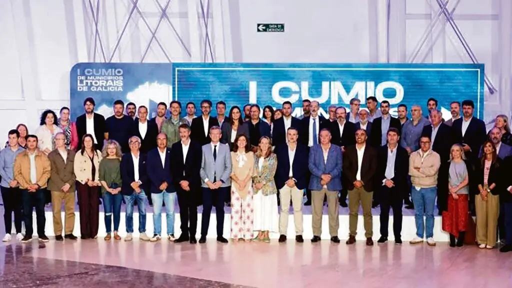 Cumio de municipios litorais da Galiza organizado este 18 de setembro pola Xunta. (Foto: Xunta da Galiza)