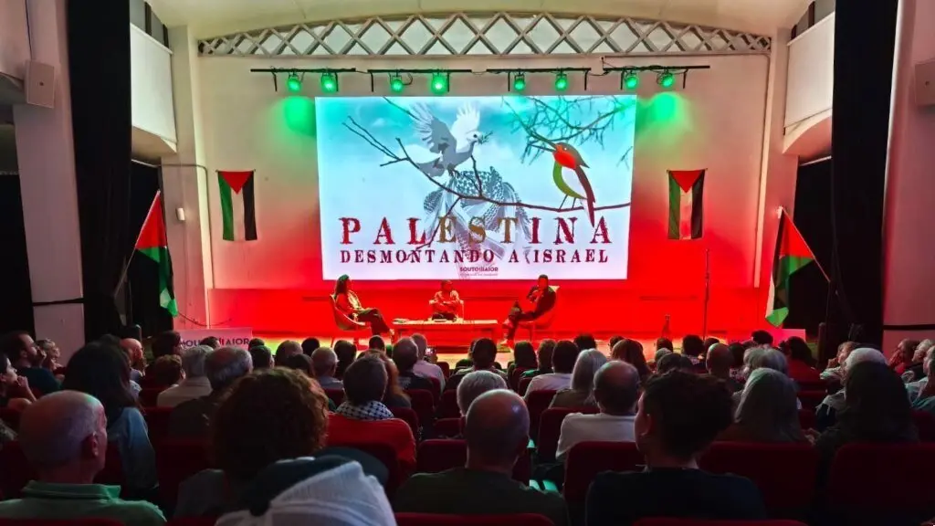 Acto sobre Palestina este 19 de setembro en Soutomaior. (Foto: N&oacute;s Diario)