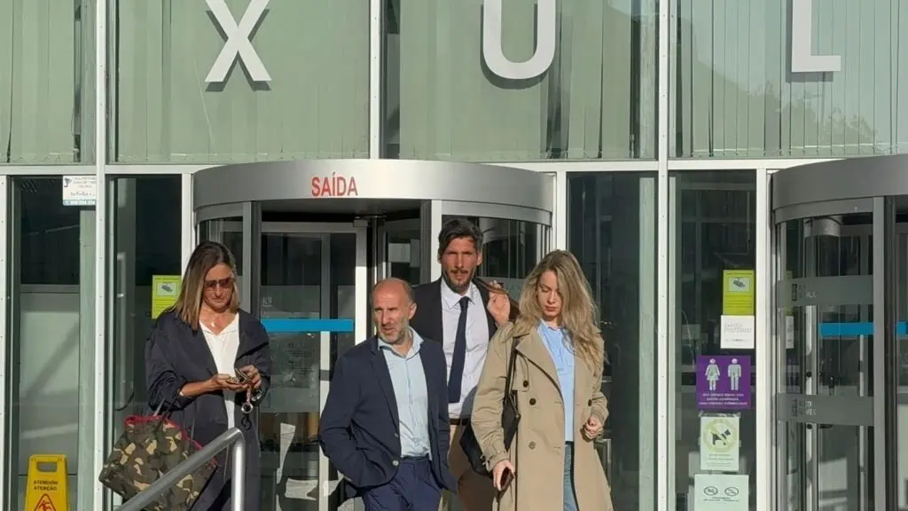 Gonzalo P&eacute;rez X&aacute;come, este 22 de setembro &aacute; sa&iacute;da do Xulgado de Ourense. (Foto: Europa Press)