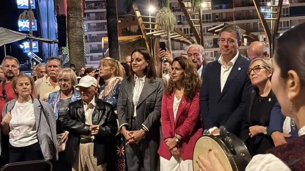 Besteiro no preg&oacute;n do San Froil&aacute;n no Nou Barris de Barcelona. (Foto: N&oacute;s Diario)
