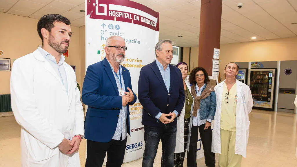 Conselleiro Sanidade visita Hospital Barbanza4
