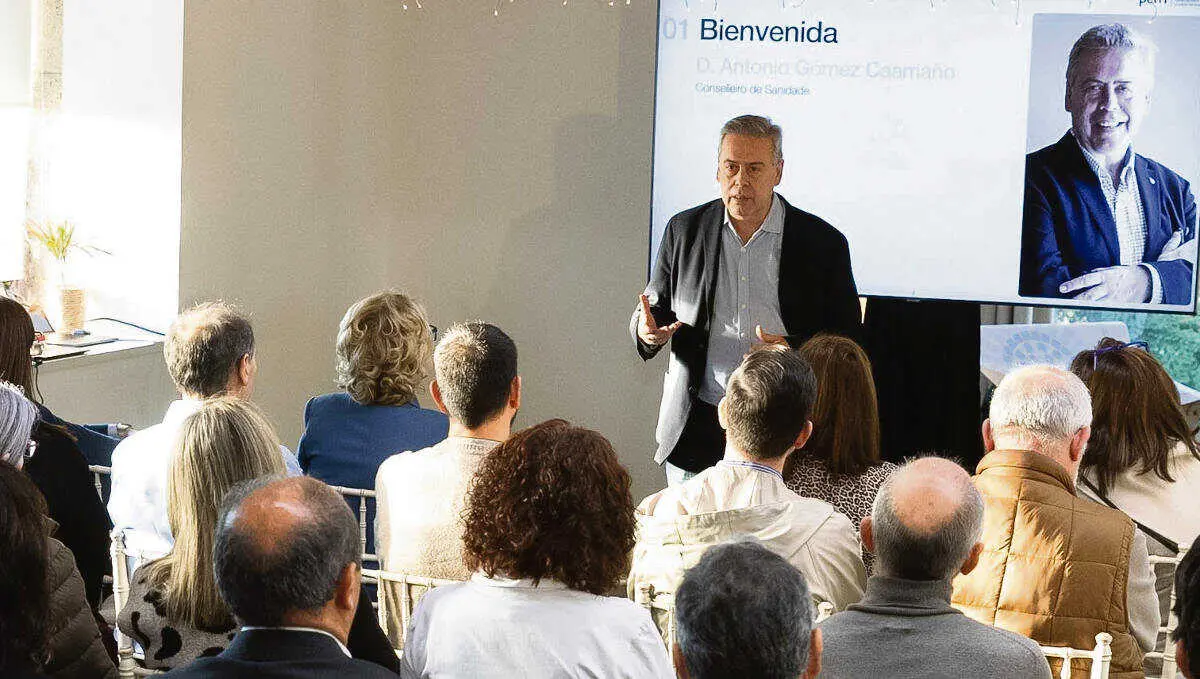 (Foto de ARCHIVO)
El conselleiro de Sanidade, Antonio G&oacute;mez Caama&ntilde;o, interviene en las jornadas sobre profesionales de Servizos Xerais del Sergas. En Santiago de Compostela

XUNTA DE GALICIA / Europa Press
18/11/2025