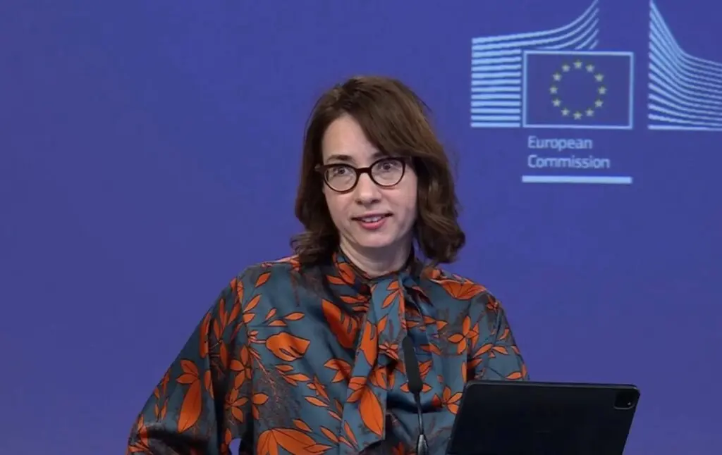 A portavoz de Exteriores da UE, Anitta Hipper, nunha imaxe de arquivo. (Foto: Comisi&oacute;n Europea)