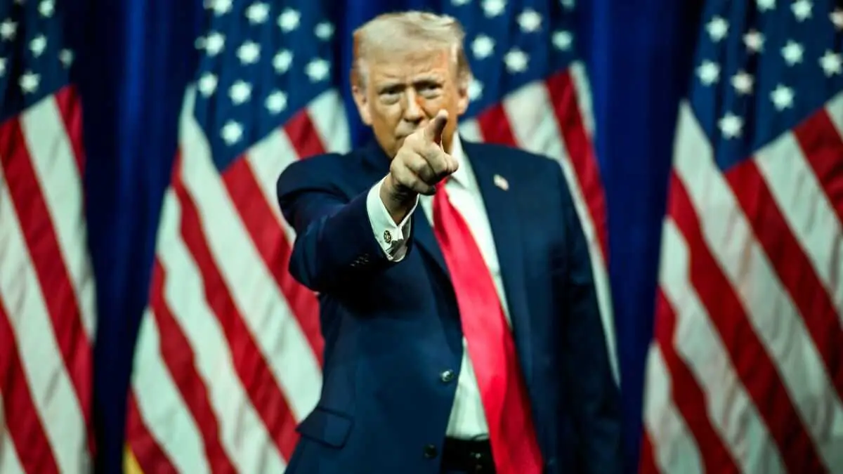 O presidente Donald Trump o 6 de xaneiro. (Foto: Daniel Torok / White House)