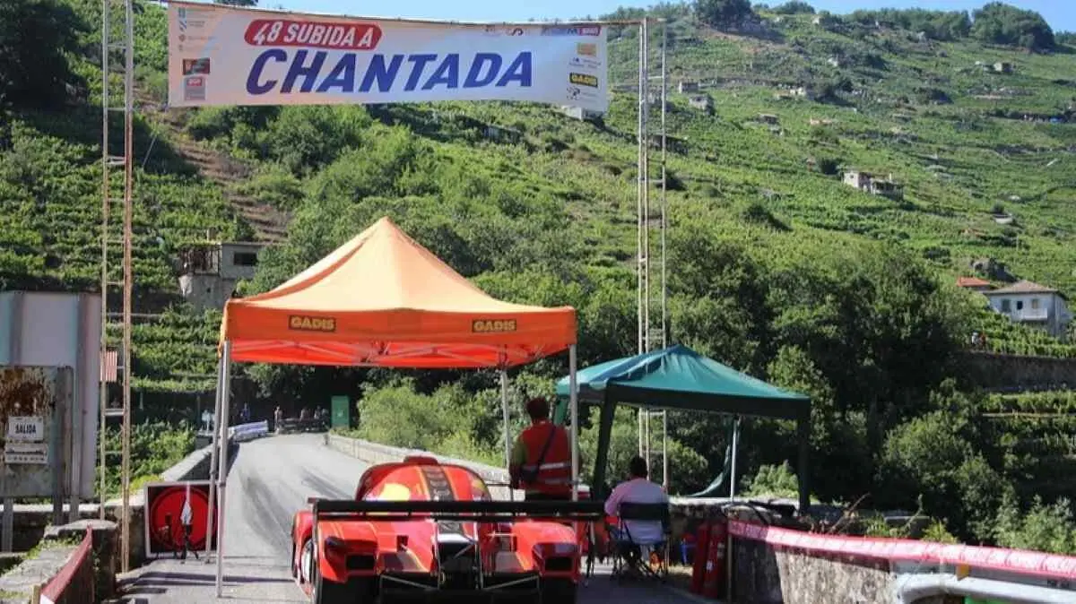 O inicio do percorrido da Subida a Chantada (Foto: Escuder&iacute;a Chantada)