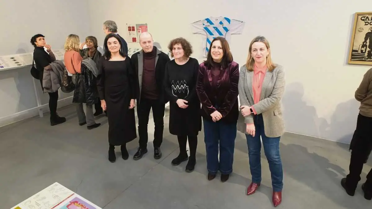 A exposici&oacute;n co traballo de toda a traxectoria profesional de Pepe Barro inaugurouse esta sexta feira na sede da Fundaci&oacute;n D&iacute;dac, en Compostela. (Foto: N&oacute;s Diario)
