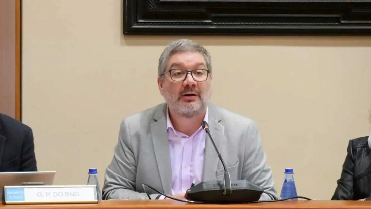 O portavoz de Administraci&oacute;n Local do BNG, &Oacute;scar Insua. (Foto: N&oacute;s Diario)