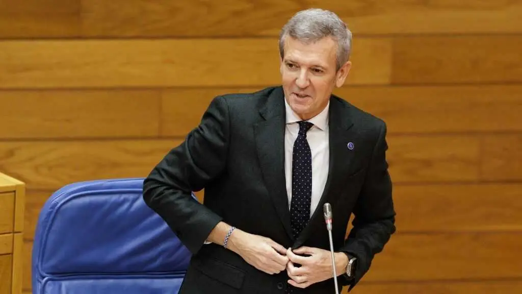 O presidente da Xunta, Alfonso Rueda (Foto: DAVID CABEZ&Oacute;N)