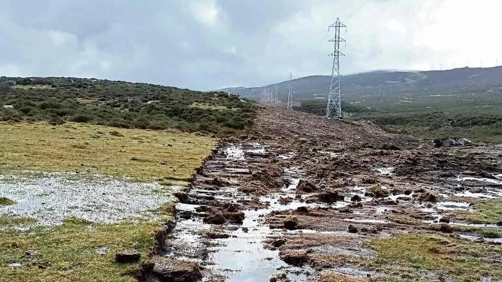Situaci&oacute;n das turbeiras e breixeiras h&uacute;midas das Chans do Barbanza. (Foto: N&oacute;s Diario)