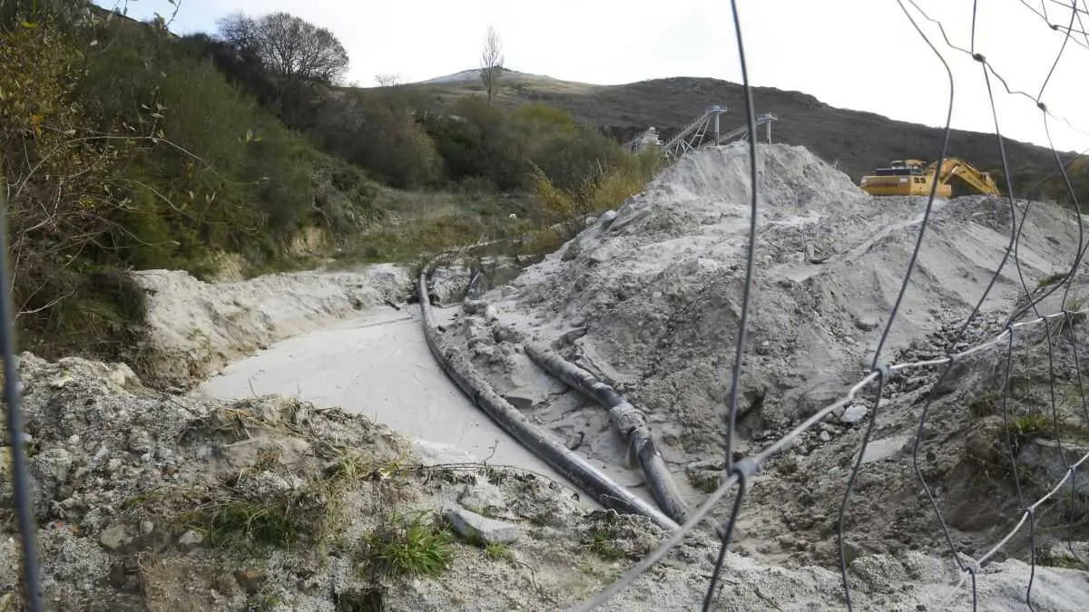 Mina de colt&aacute;n da Penouta, en Viana do Bolo (Viana), en 2023. (Foto: Rosa Veiga / Europa Press)