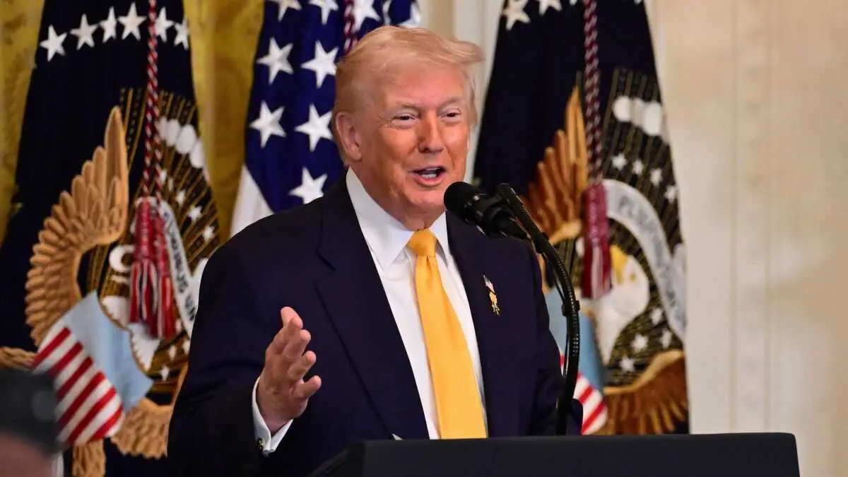 Donald Trump, o pasado 18 de febreiro. (Foto:  Kyle Mazza / TheNEWS2 via ZUMA Pre / DPA)