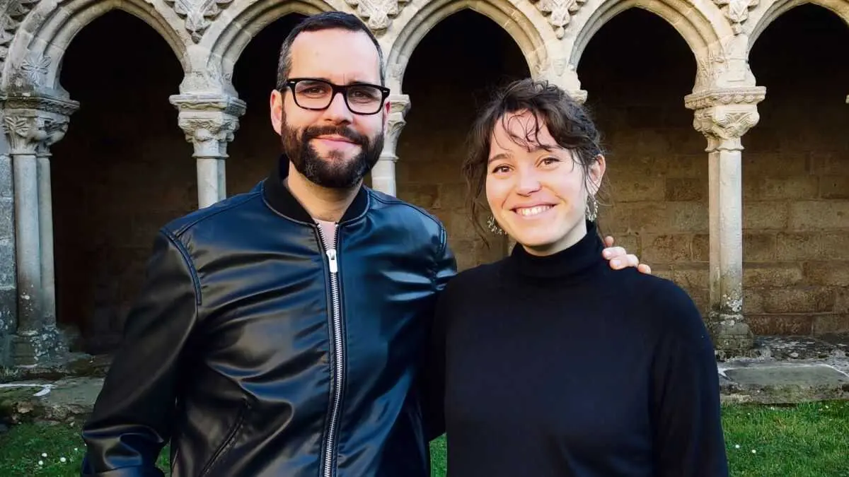 Alba de Evan e Xabier Dom&iacute;nguez. (Foto: N&oacute;s Diario)