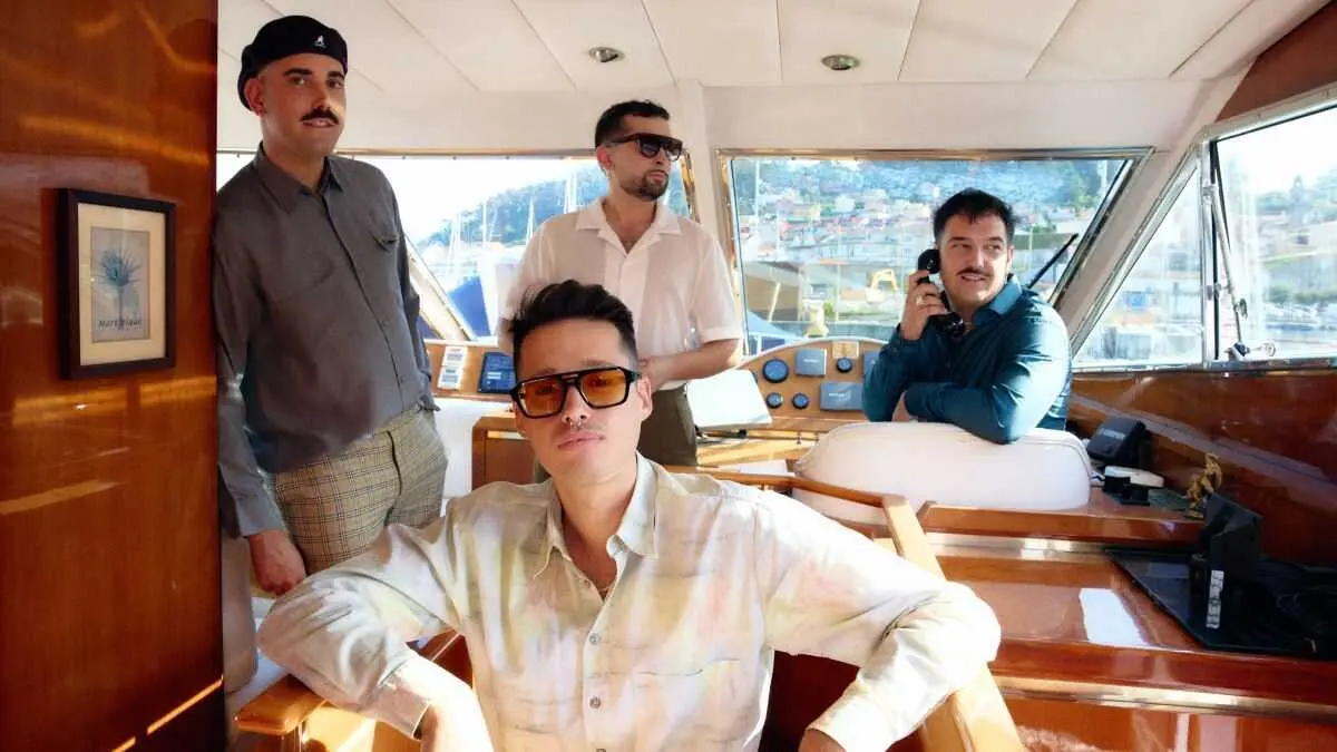 Xanma, Samuel, Mat&iacute;as e Xaqu&iacute;n, integrantes de The Rapants. (Foto: Andrea S&aacute;nchez)