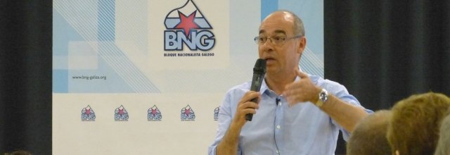 Francisco Jorquera, candidato do BNG  á Presidencia da Xunta